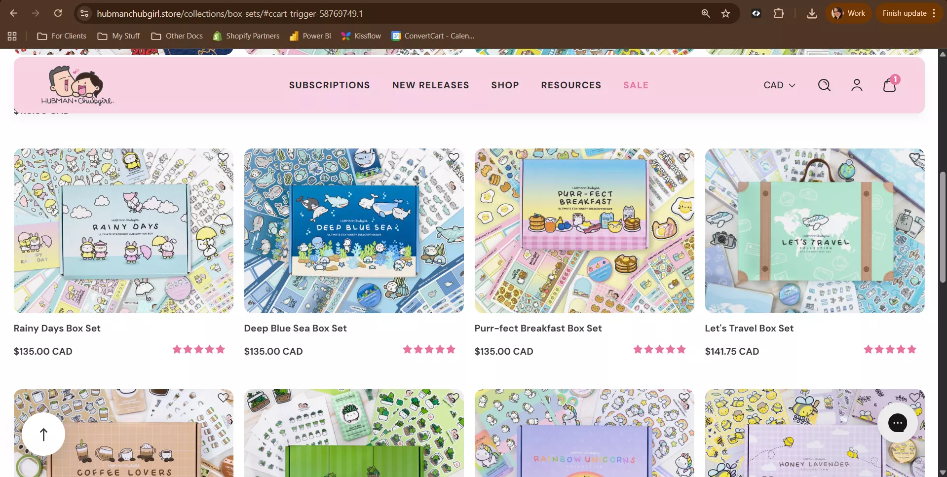 Review Rating on Collection Page