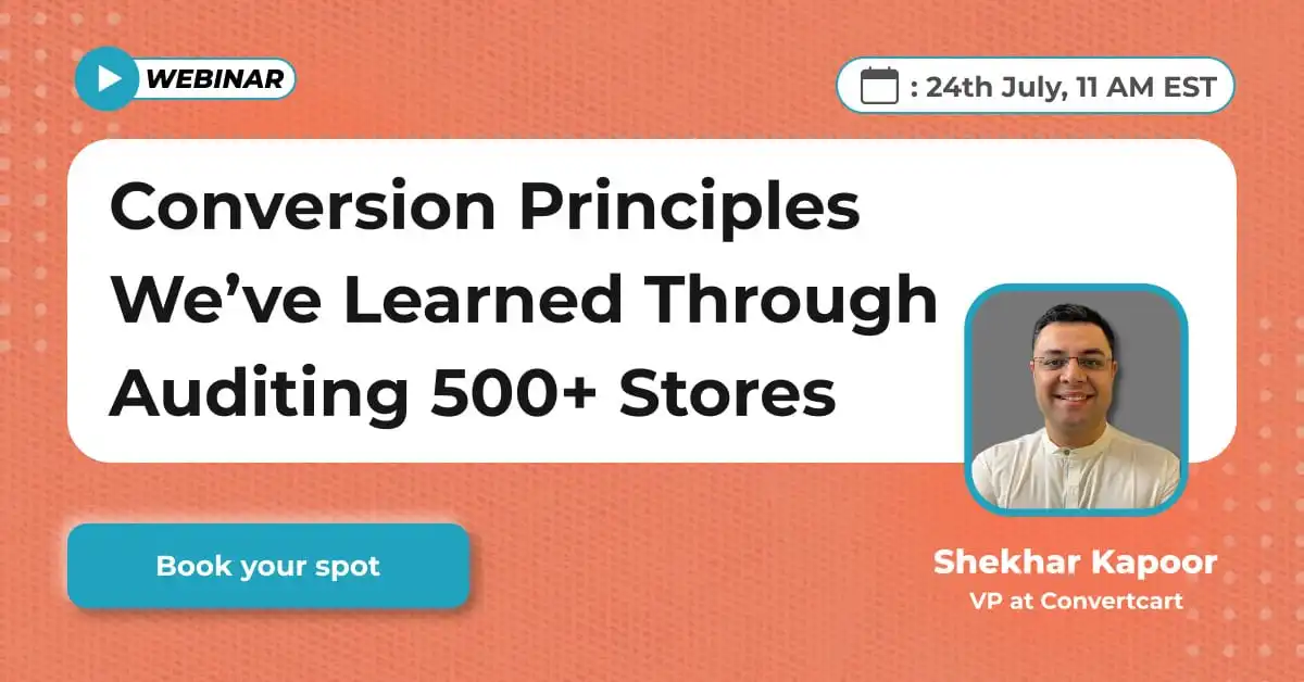 Conversion Principles We’ve Learned Through Auditing 500+ Stores