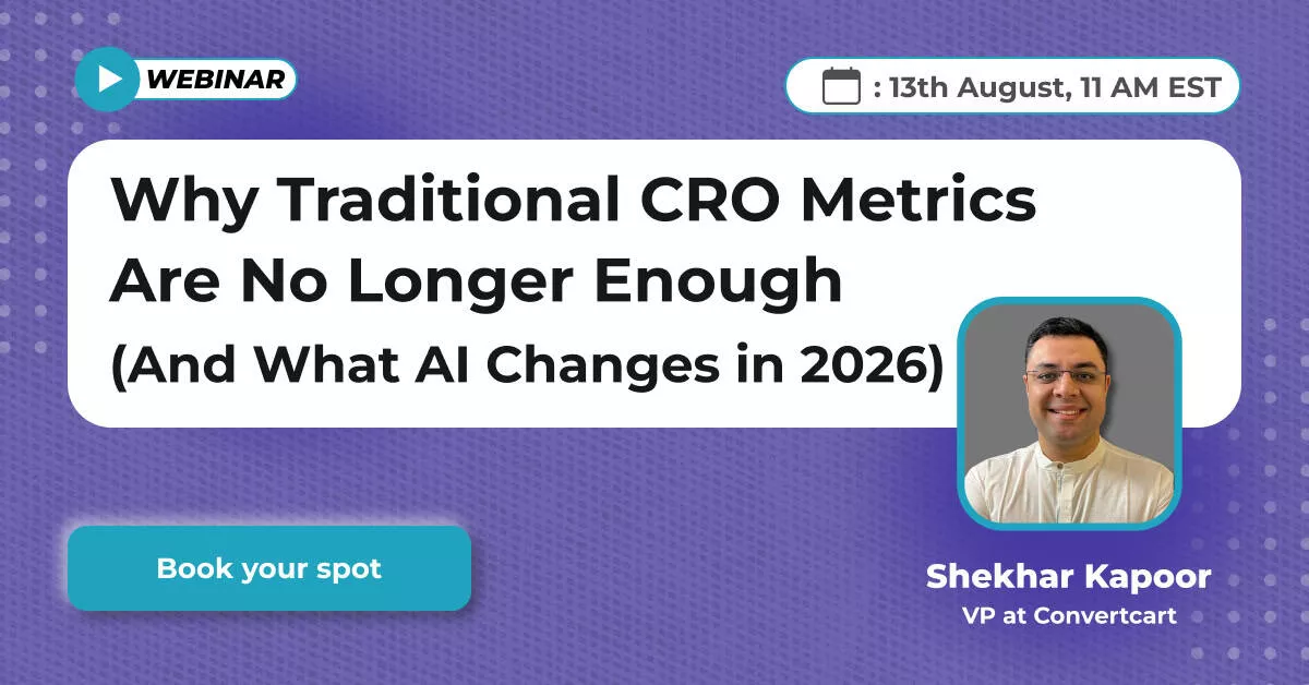 Why Traditional CRO Metrics Are No Longer Enough (And What AI Changes in 2026)