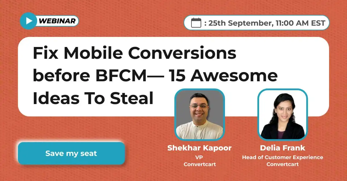 Fix Mobile Conversions before BFCM—15 Awesome Ideas To Steal